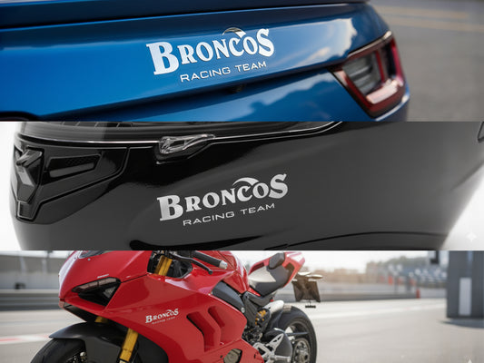 Adesivo Broncos Racing Team